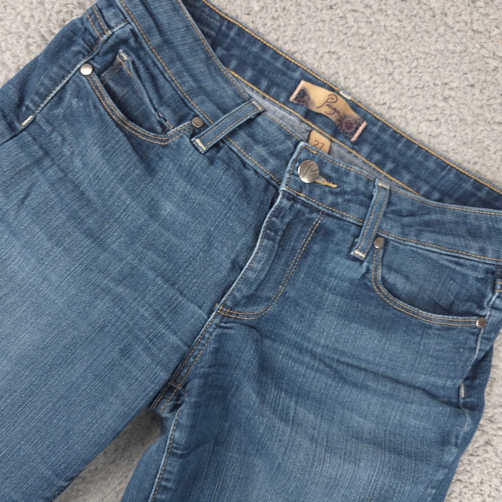 Paige Denim Women's Blue Roxie Capri Jeans Size 27